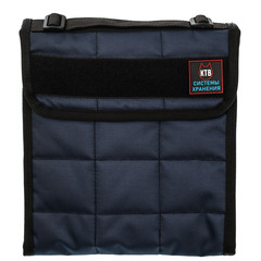 Фото Сумка для 6 фиксированных ножей с замком KTB, темно-синяя M