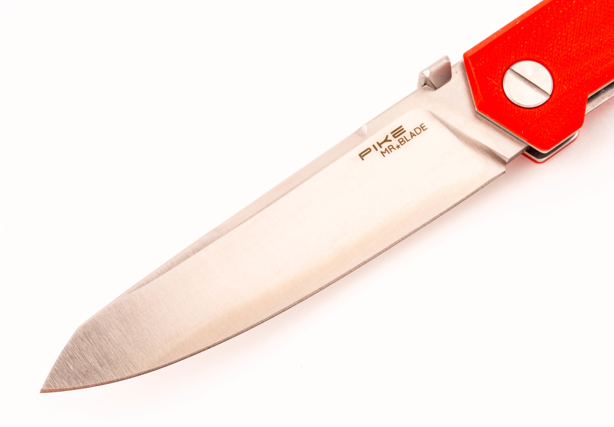 Складной нож Pike Red, сталь D2, рукоять G10 от Ножиков