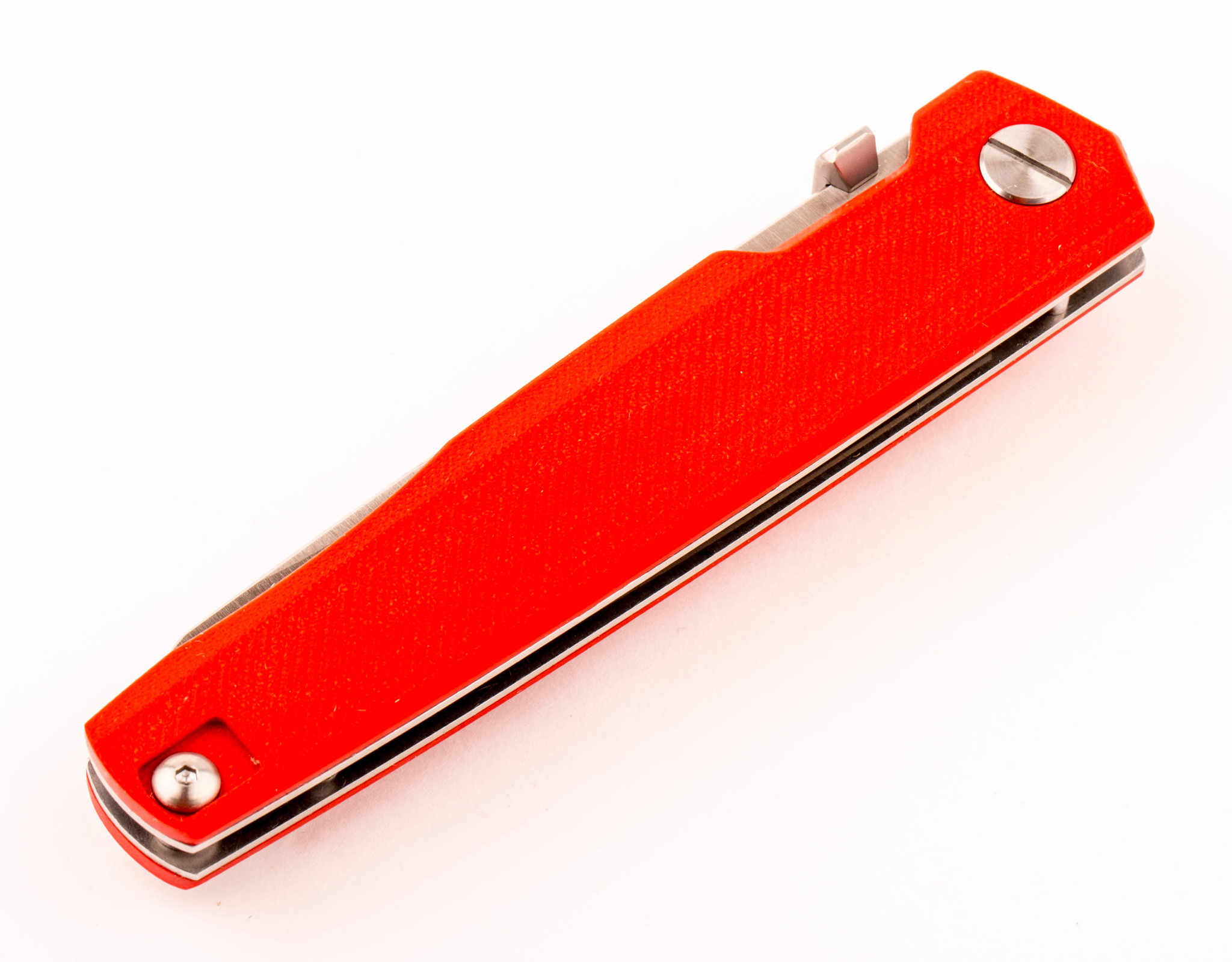 Складной нож Pike Red, сталь D2, рукоять G10 - фото 4