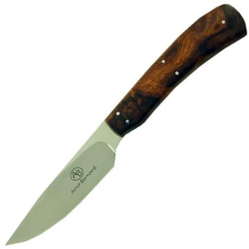 Нож с фиксированным клинком Arno Bernard Jackal, сталь N690, рукоять аризонское железное дерево