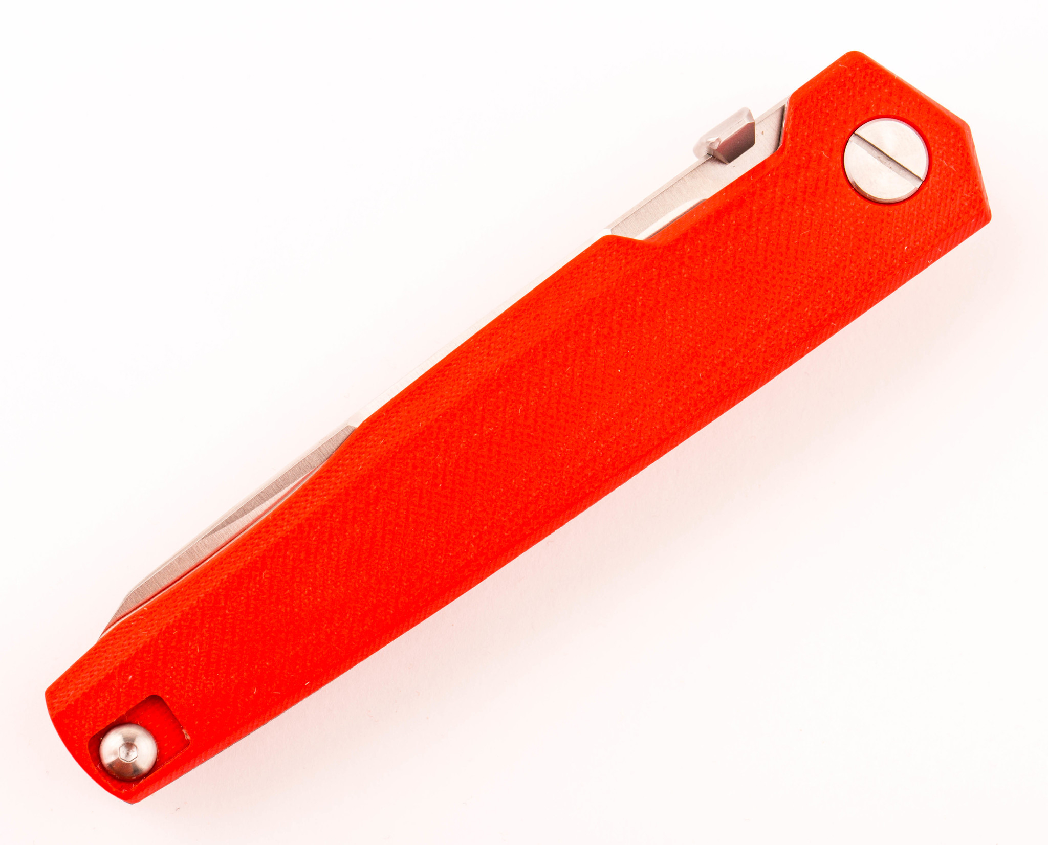 Складной нож Pike Red, сталь D2, рукоять G10 - фото 8