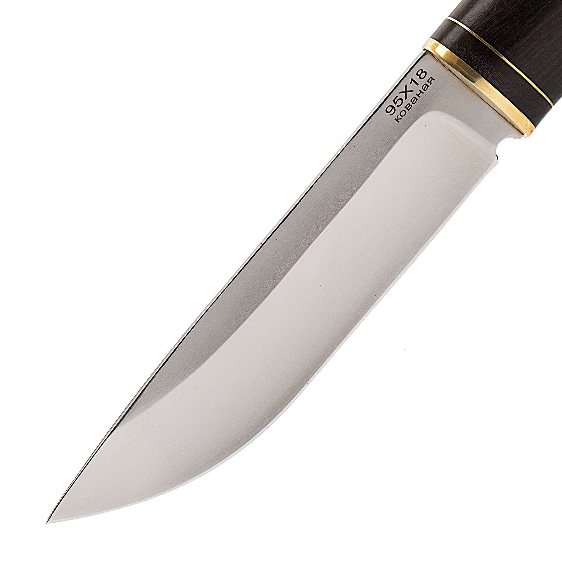 Нож Урал, сталь 95х18, граб - фото 2