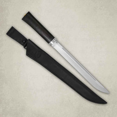 Фото Нож АиР Бурятский большой, сталь 95х18, рукоять граб