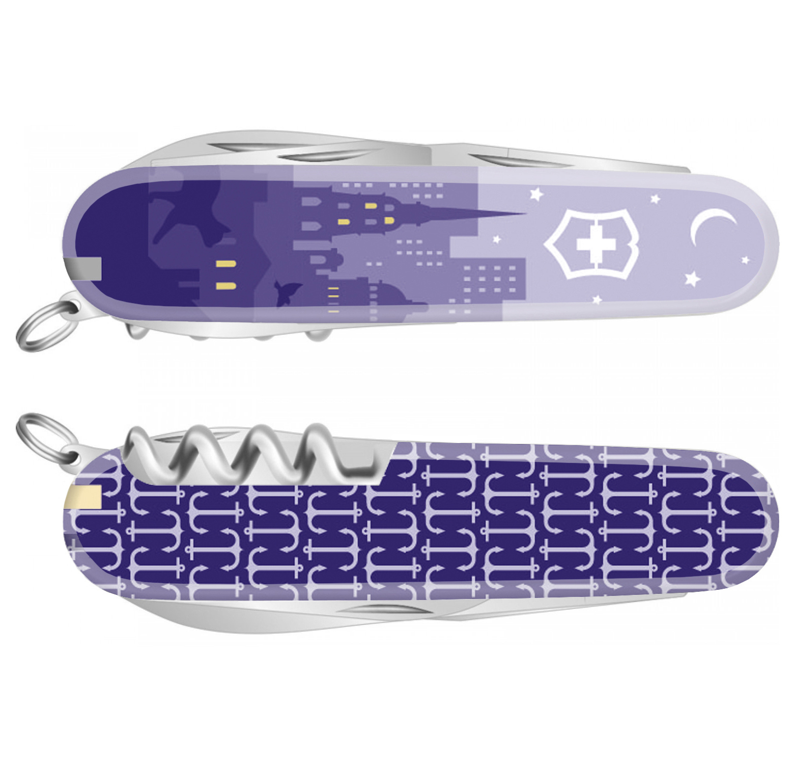 фото Нож перочинный victorinox spartan "крыши санкт-петербурга", 12 функций, 91 мм