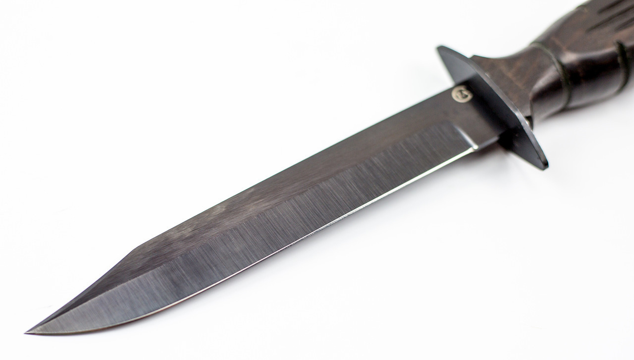 Нож Вишня, резной граб - фото 4