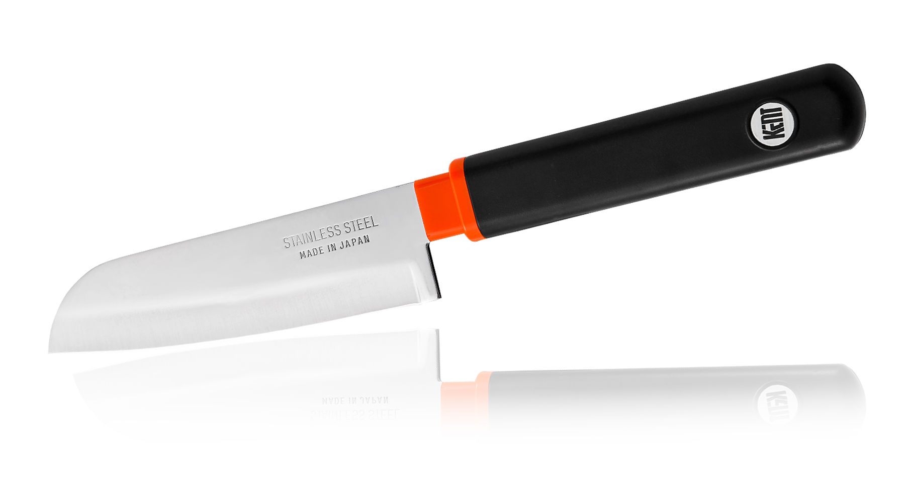 Кухонный нож овощной, Special Series, Fuji Cutlery, FК-405, сталь Sus420J2, черный нож кухонный деба fuji cutlery narihira сталь мо v в картонной коробке