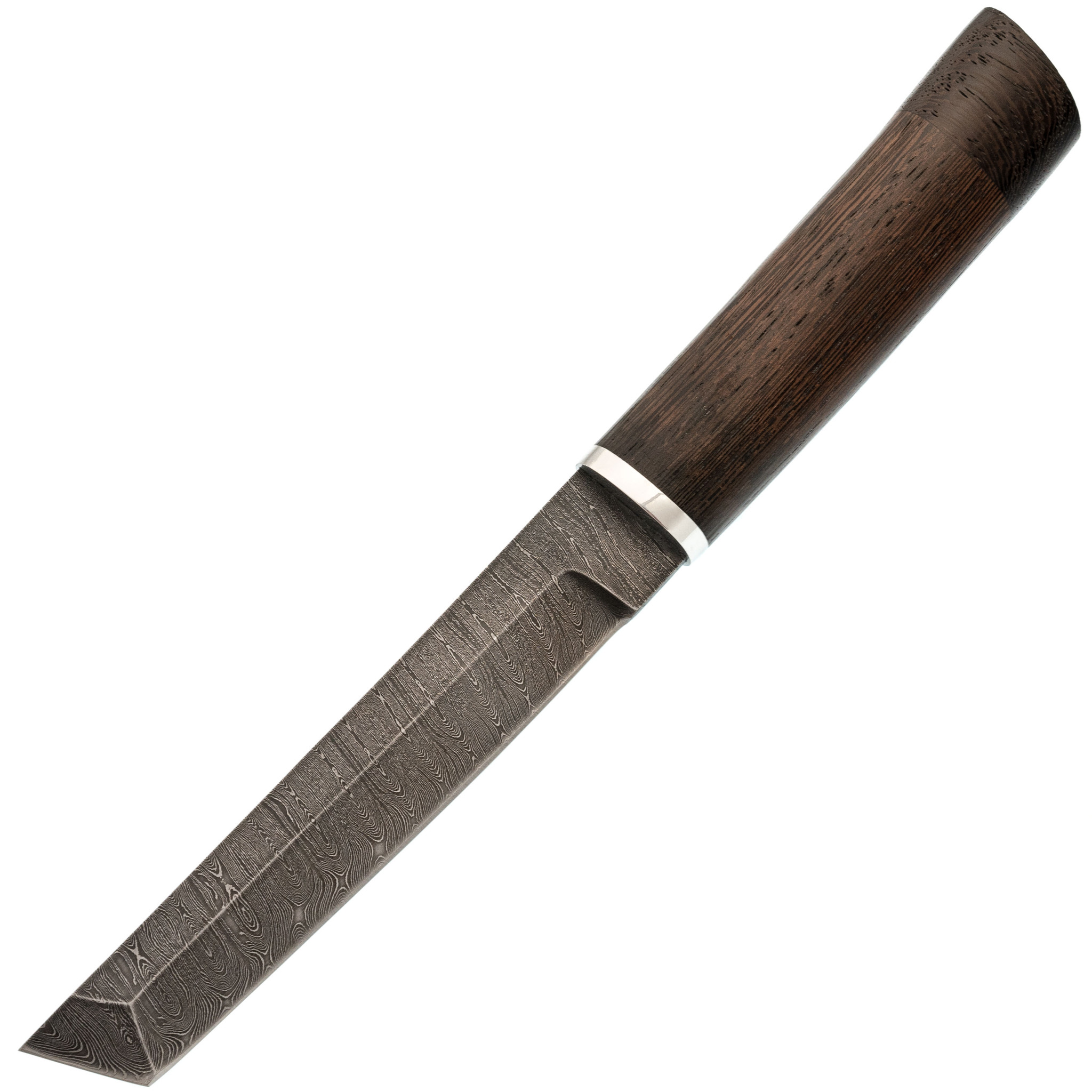 Нож Танто-2, сталь дамаск, рукоять венге