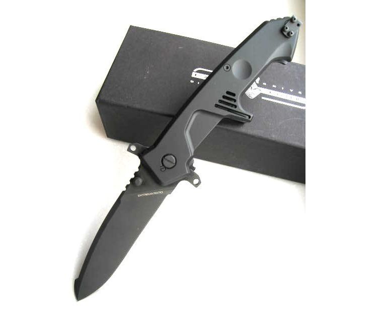 Складной нож Extrema Ratio MF3 Ingredior Drop Point Black, сталь Bhler N690, рукоять алюминиевый сплав - фото 4