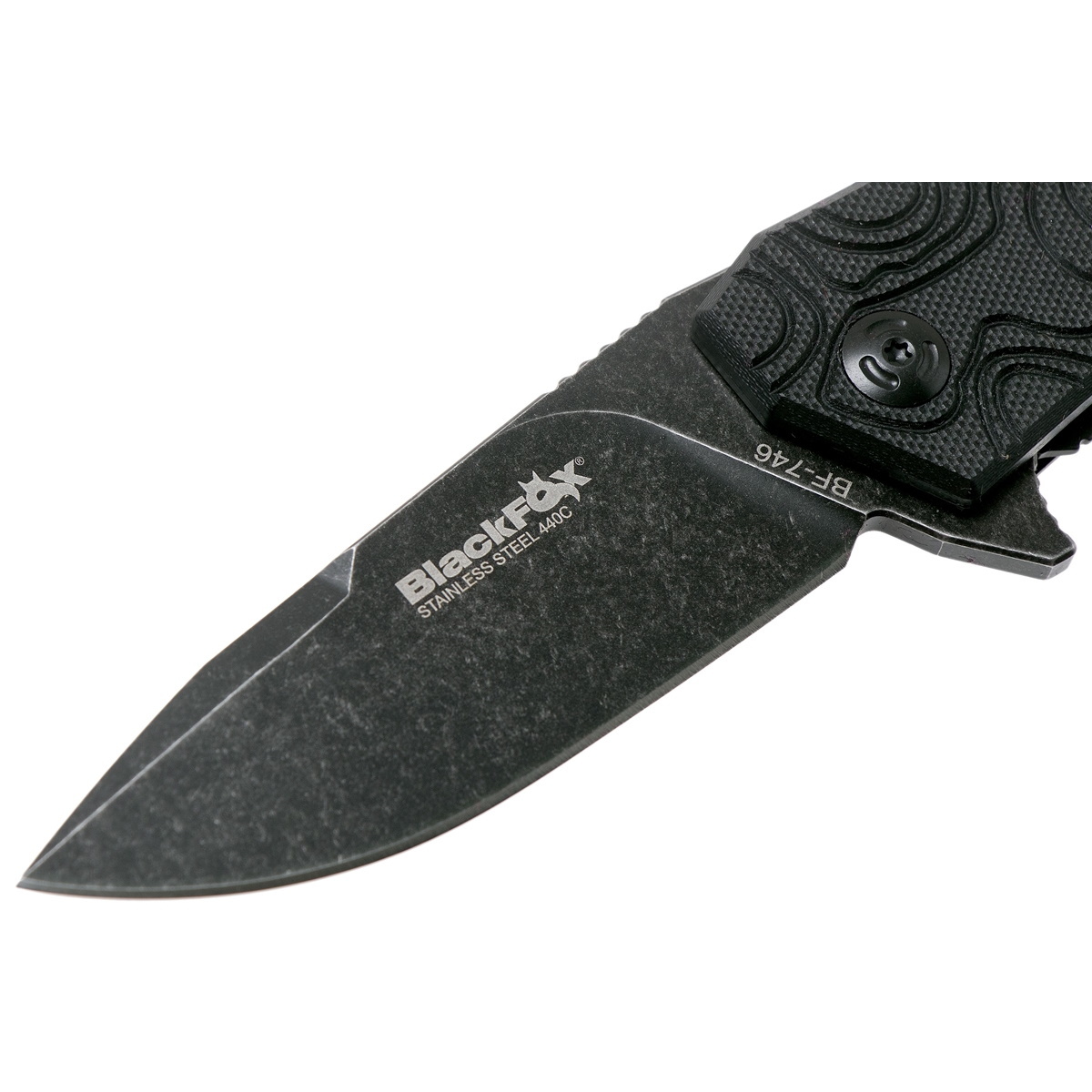 Складной нож Fox Echo 1, сталь 440C, рукоять G-10 черный - фото 4