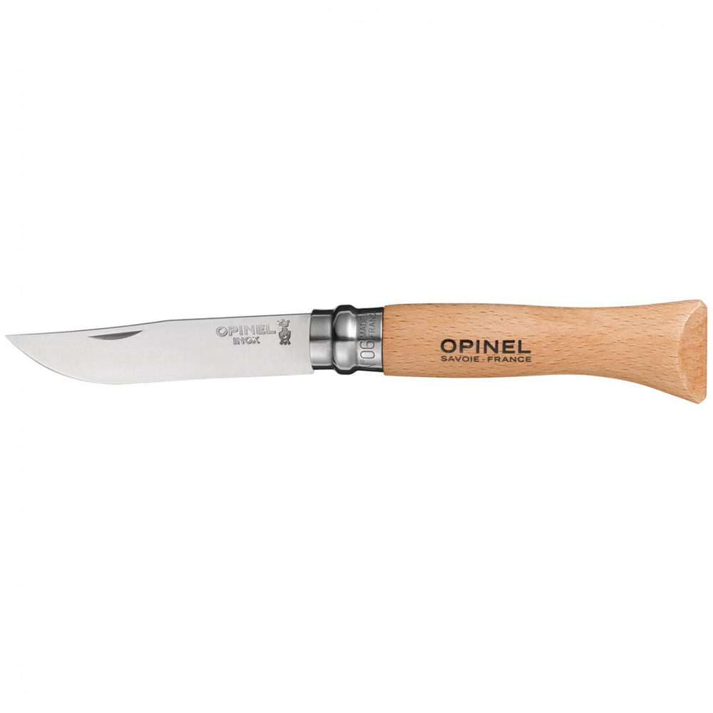 Складной Нож Opinel Stainless steel №6, нержавеющая сталь Sandvik 12C27, бук, 123060 от Ножиков