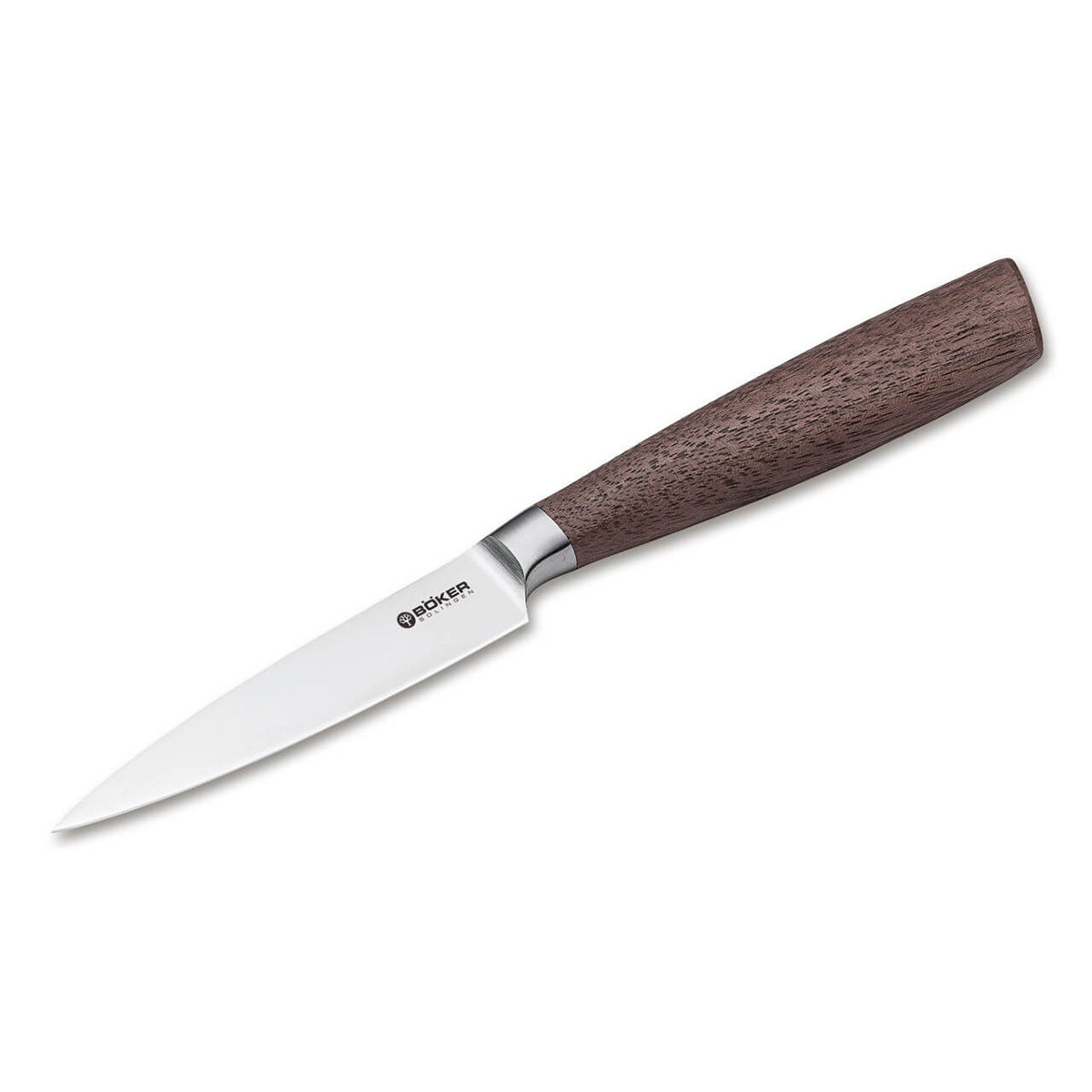 Кухонный нож Boker Core Office Knife, сталь X50CrMoV15, рукоять орех