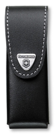 фото Чехол victorinox 4.0523.3b1 кожаный для ножей 111мм до 3 уровней в блистере черный
