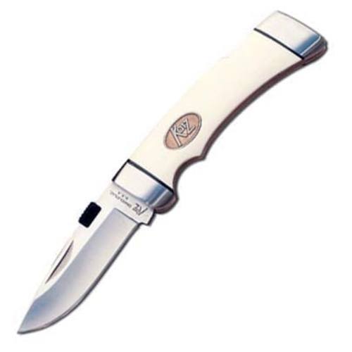 Складной нож Katz Cheetah Small Drop Point, 170 мм, сталь XT-80, рукоять микарта от Ножиков