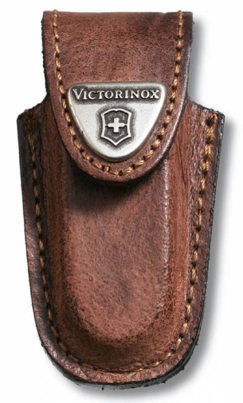 Чехол Victorinox 4.0532 кожаный для ножей 58мм толщиной 3-5 уровней (артикулы 0.63хх) коричневый