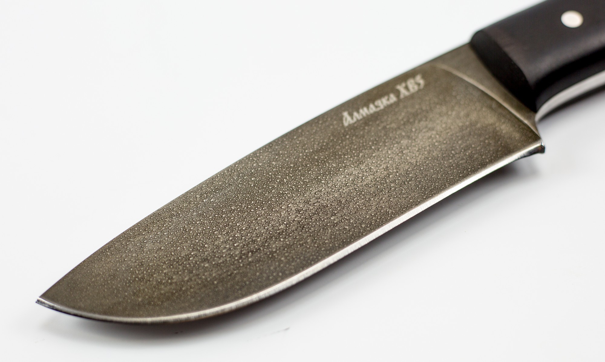 Нож туристический МТ-102 (большой), Ворсма, алмазка ХВ5, граб от Ножиков