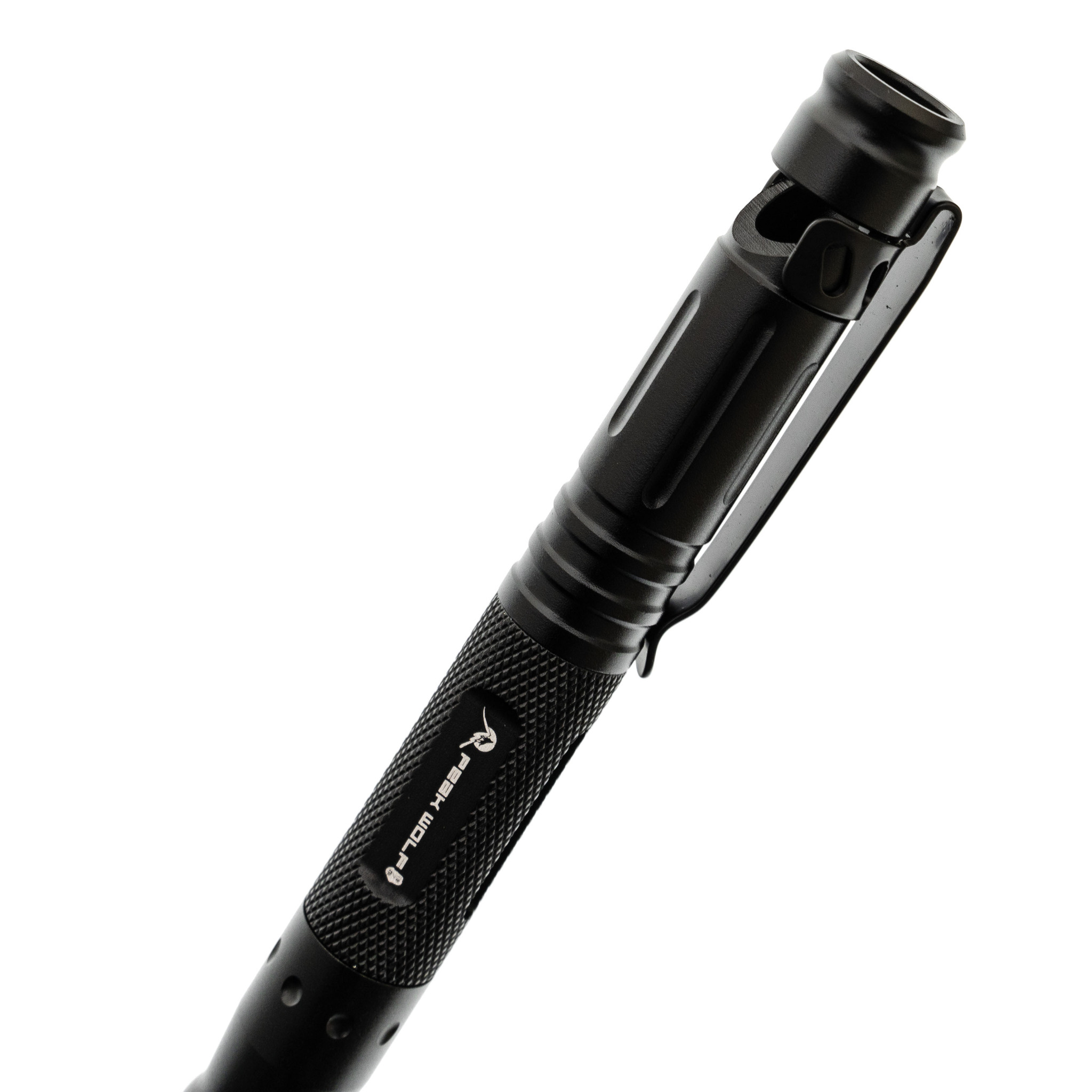 Многофункциональная ручка для выживания с фонариком 11 в 1, синяя - фото 4