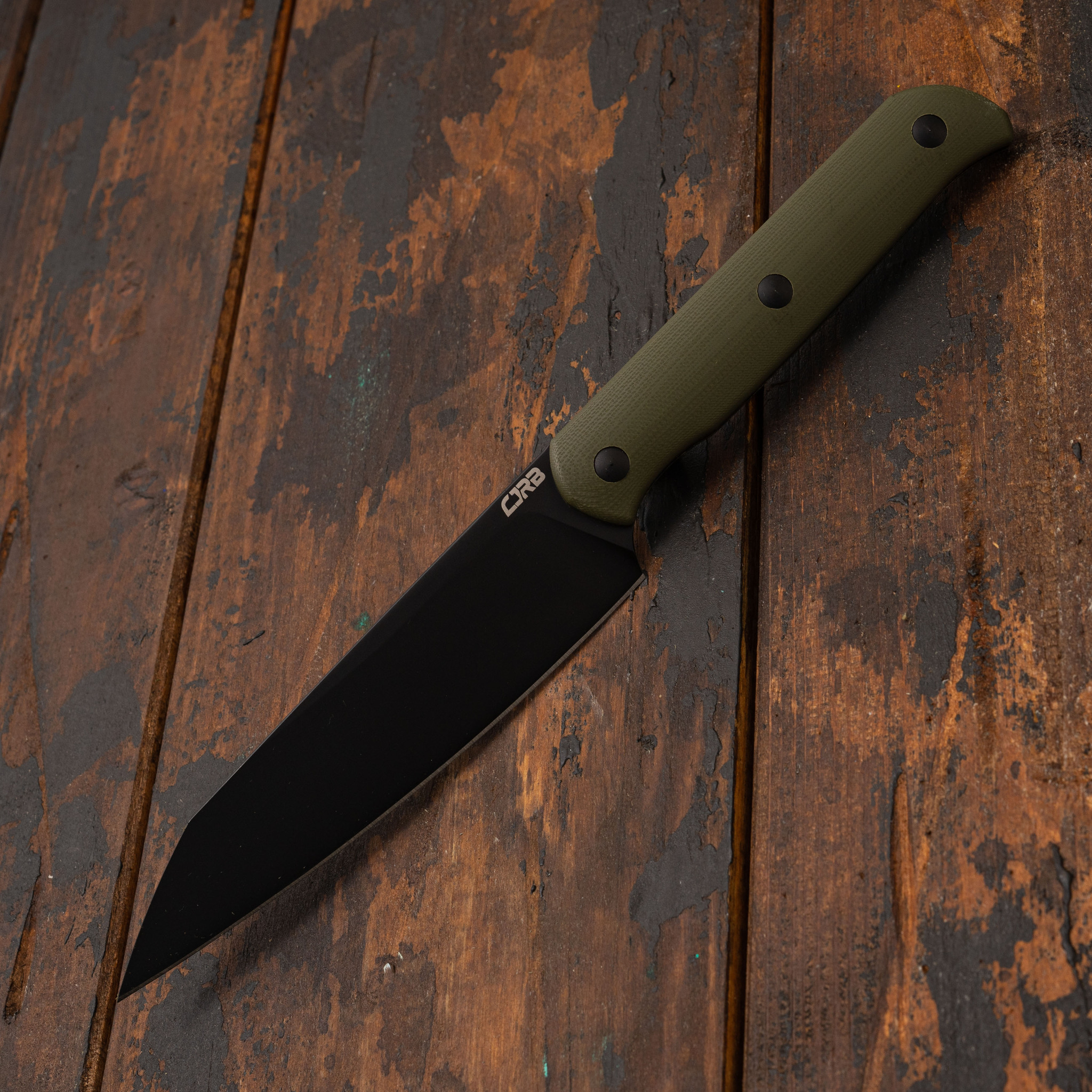 Нож CJRB Silax, сталь AR-RPM9, рукоять Green G10