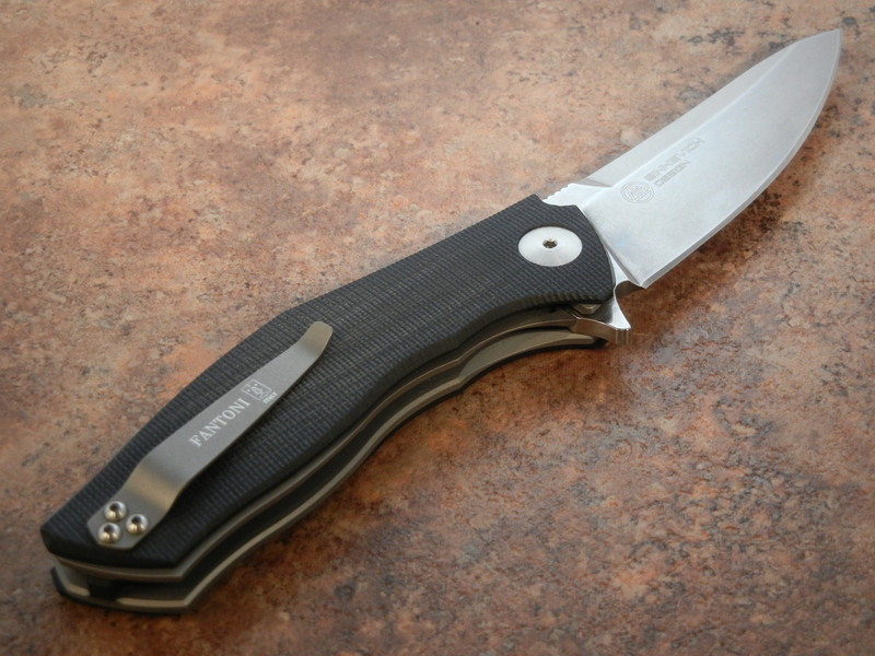 Нож складной C.U.T. Flipper, Black/Gray G-10 Scales, Stonewashed CPM® S30V, Dmitry Sinkevich (SiDiS) Design 9.3 см. от Ножиков