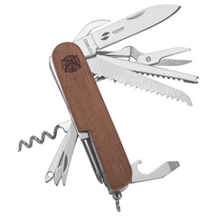 Фото Нож перочинный Stinger 89 мм, 15 функций, коричневый, в блистере