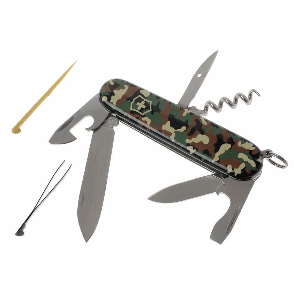 Нож перочинный Victorinox Spartan 1.3603.94 91мм 12 функций камуфляж - фото 2
