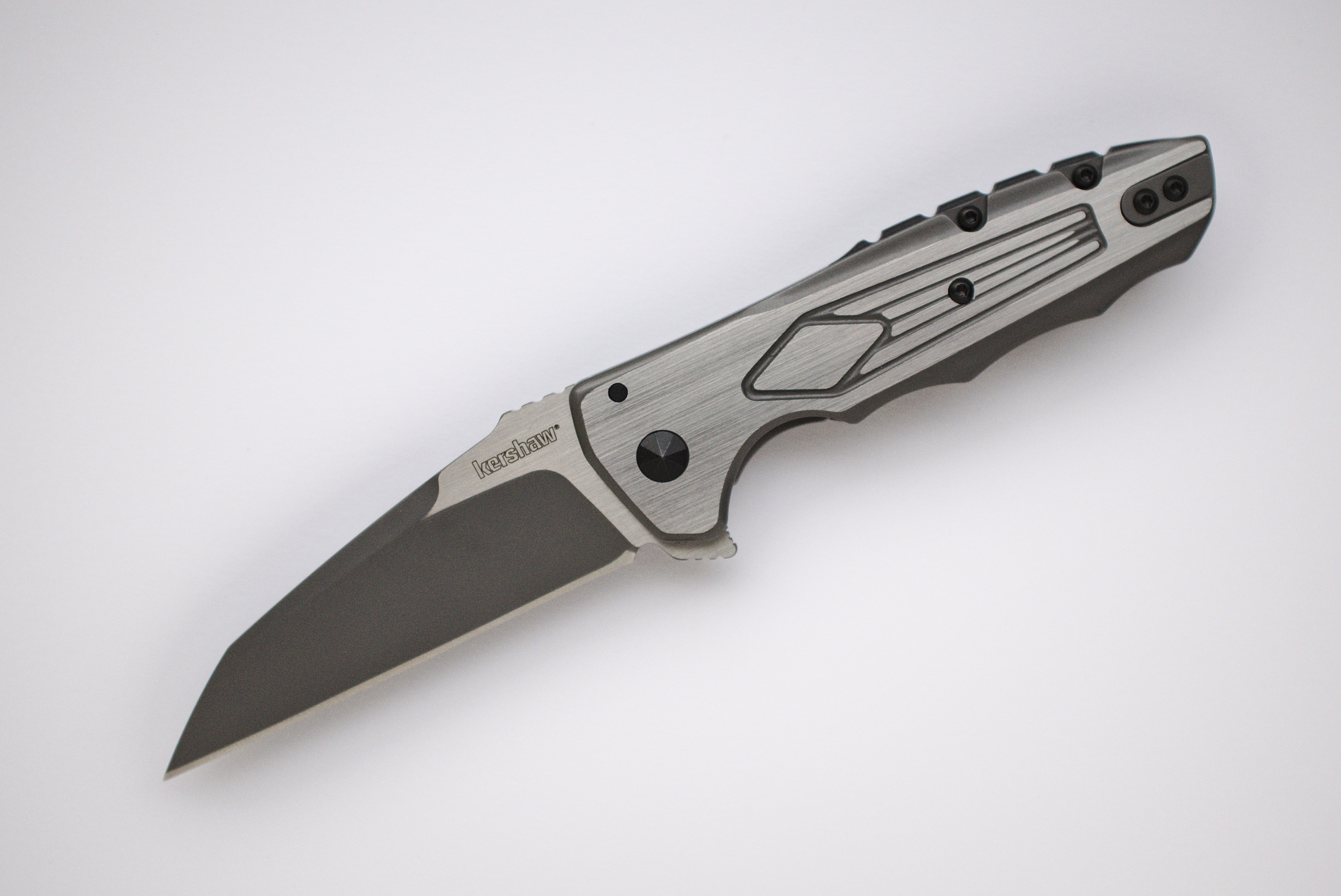 Складной нож Kershaw Deadline K1087, сталь 8Cr13MoV, рукоять нержавеющая сталь - фото 4