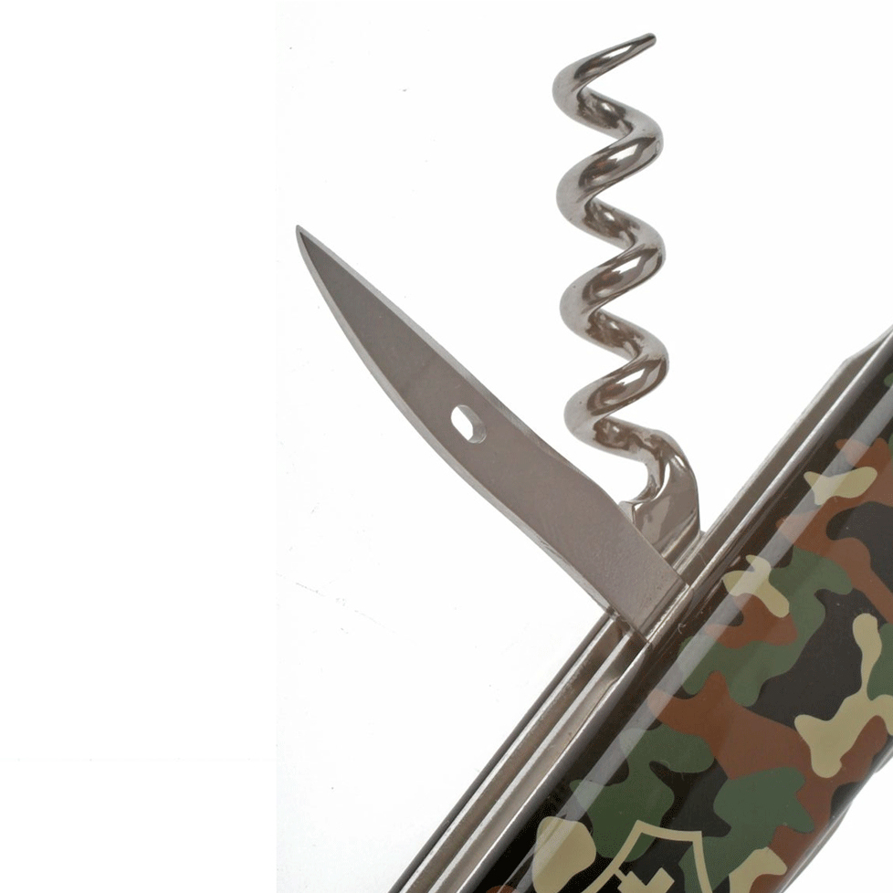 фото Нож перочинный victorinox spartan, сталь x55crmo14, рукоять cellidor®, камуфляж