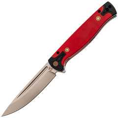 Фото Складной нож Steelclaw Хорс-02, сталь VG-10, рукоять Red G10