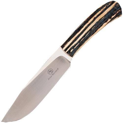 Нож с фиксированным клинком Arno Bernard Elephant, сталь N690, рукоять олений рог