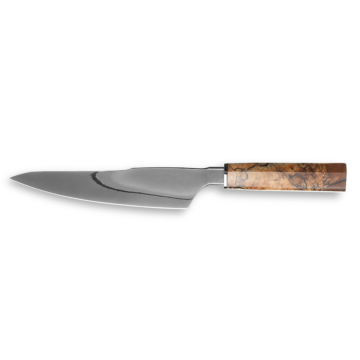 Нож кухонный Xin Cutlery Chef XC135 214мм, сталь 440C/410, рукоять Spalted Maple