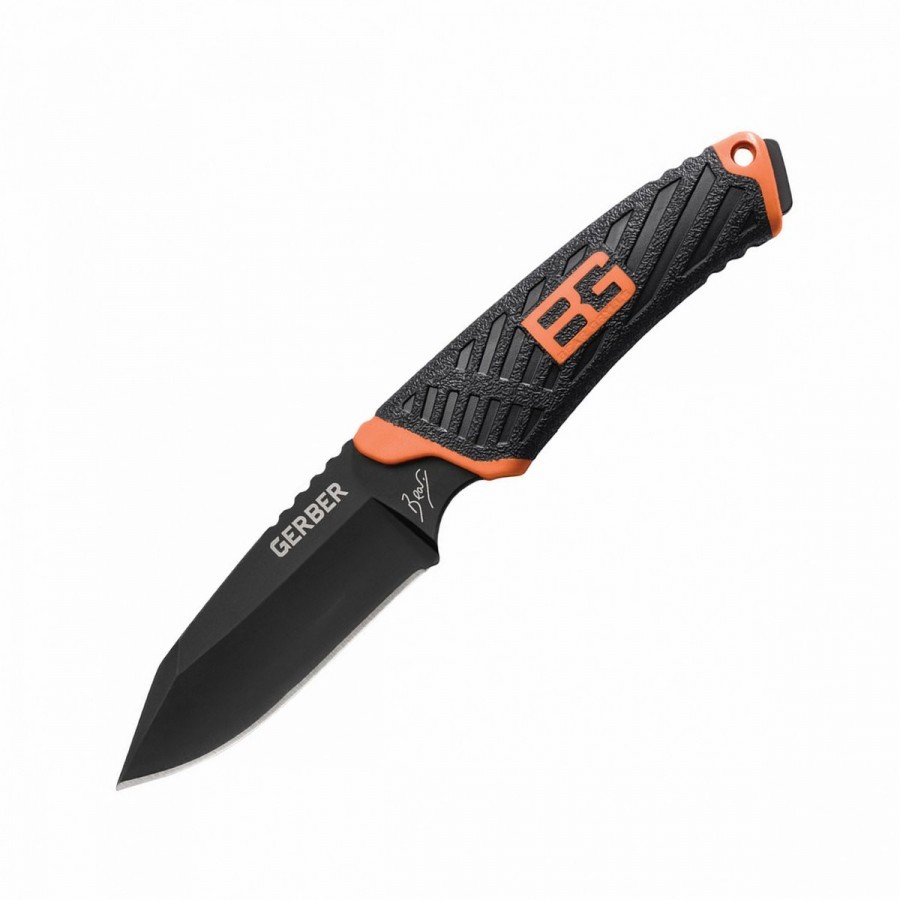 Нож Gerber Bear Grylls Compact Fixed Blade, сталь 7CR17MOV, рукоять полиамид нож gerber freescape paring knife сталь 7cr17mov black oxide coating рукоять резина 31 002886