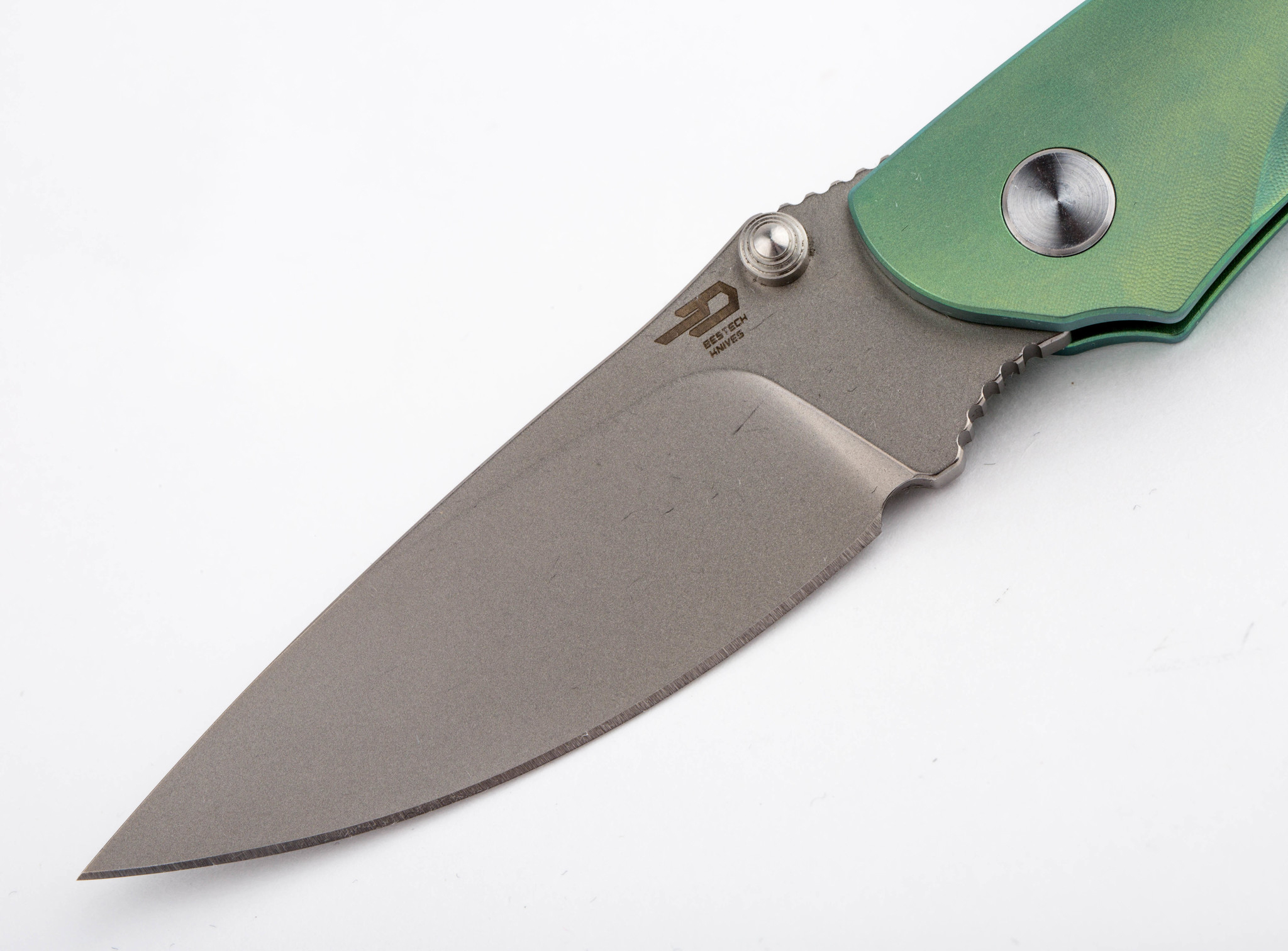 Складной нож Bestech Junzi BT1809C, сталь CPM-S35VN, рукоять титан - фото 2