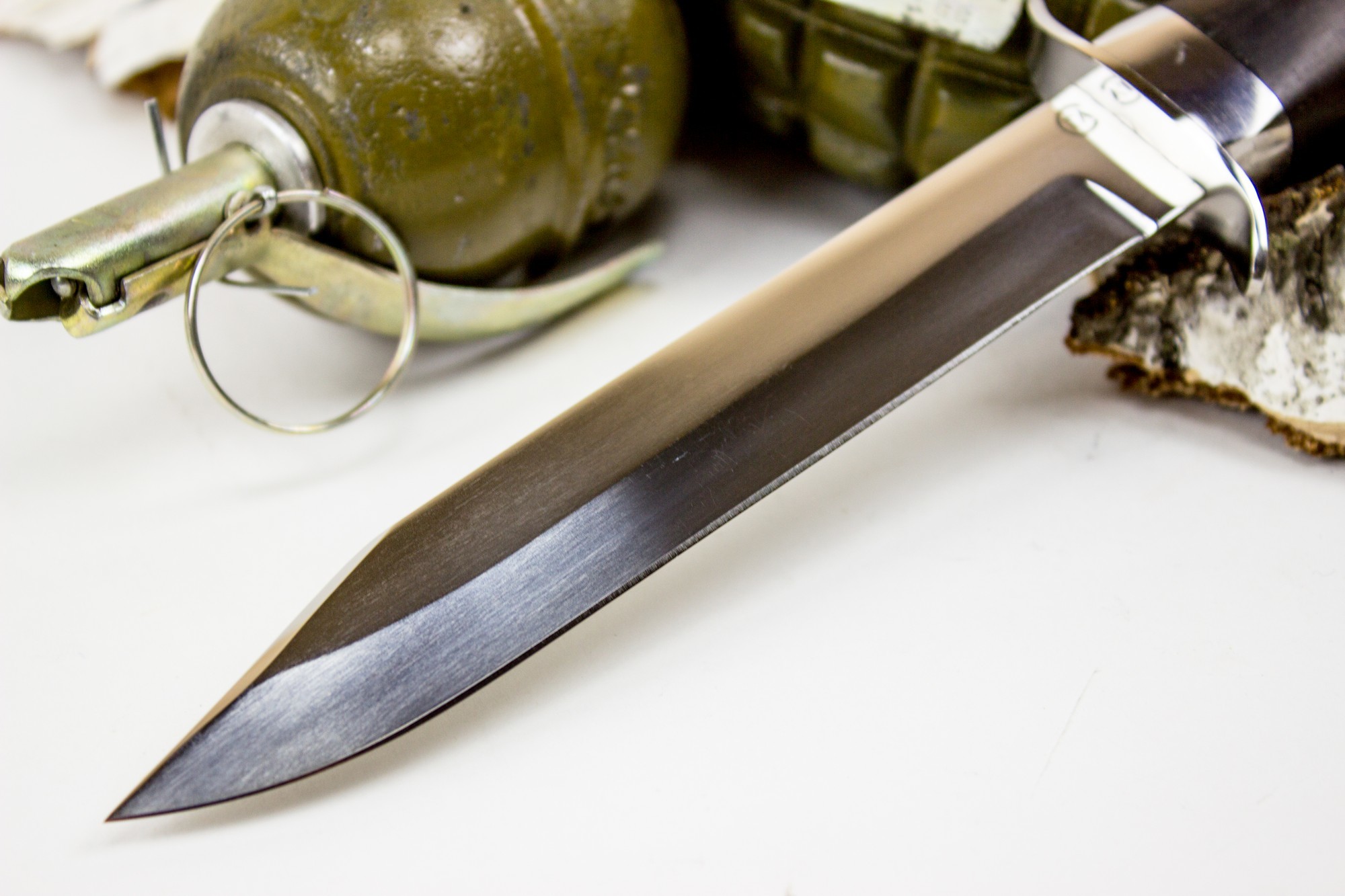 Нож Спецназ Вишня, сталь 95х18, граб - фото 3