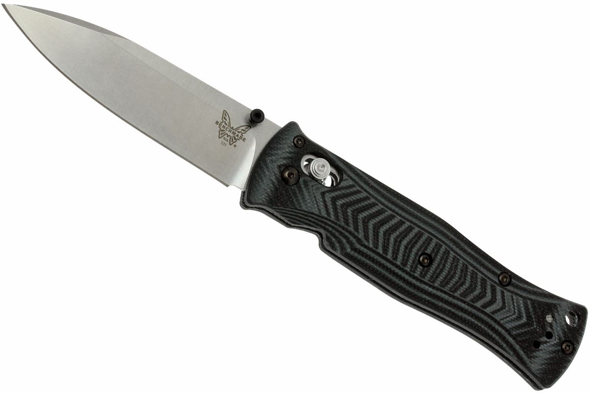 Складной нож Benchmade 531 Pardue, сталь 154CM, рукоять G10 - фото 10