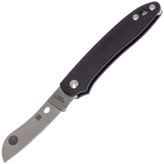 Фото Нож складной Roadie™ Spyderco 189PBK TSA Knife (Transportation Security Administration), сталь N690Co Satin Plain, рукоять термопластик FRN, чёрный
