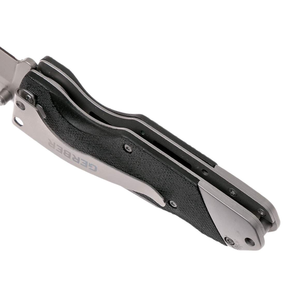 Складной нож Gerber Obsidian, сталь 7Cr17MoV, рукоять термопластик FRN, черный - фото 6