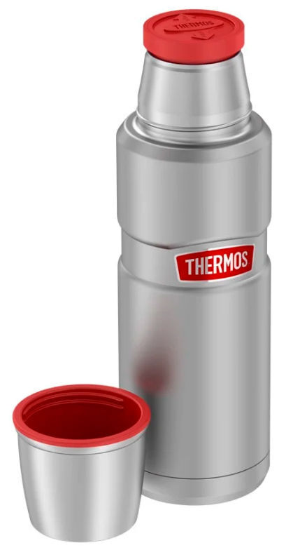 фото Термос sk2000 rcms для напитков 1.2л., серый/красный thermos