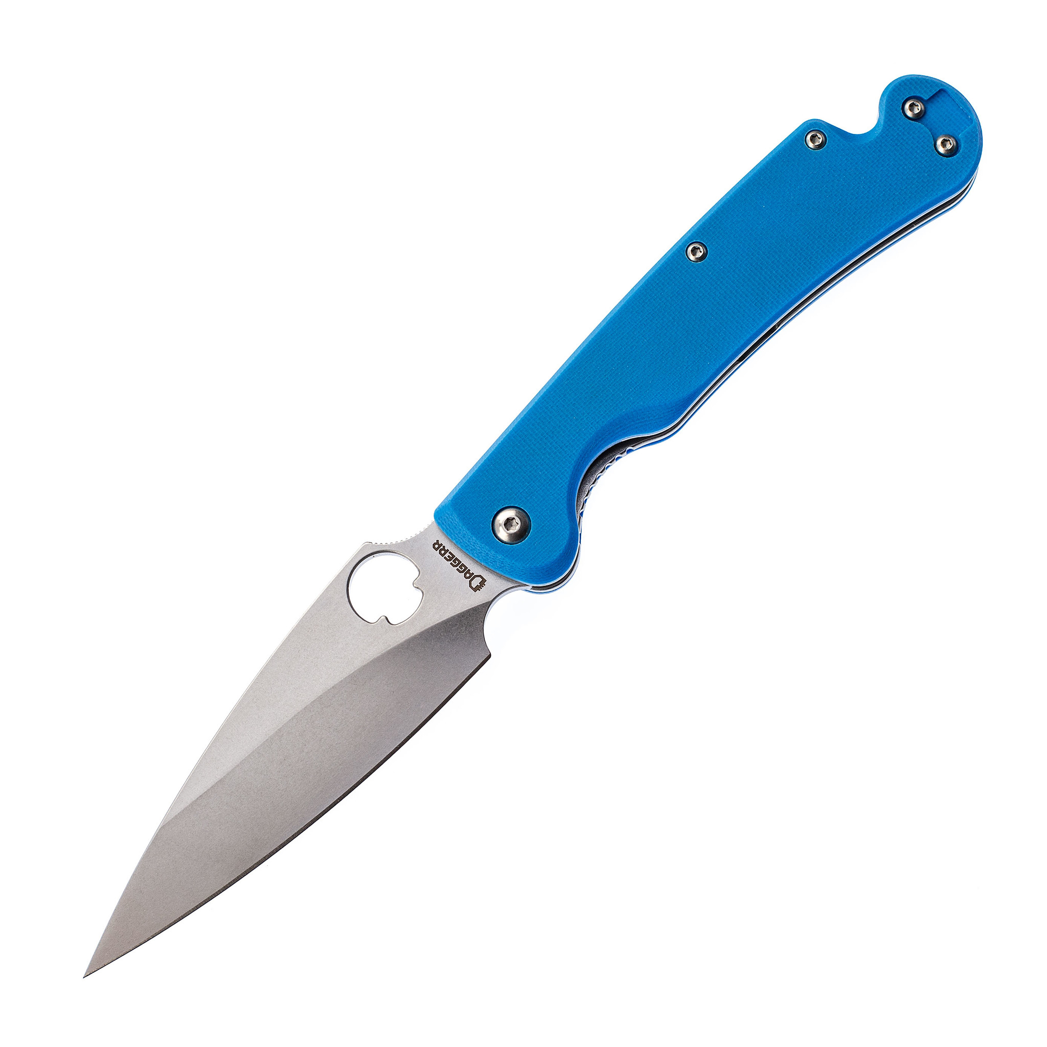 Складной нож Daggerr Sting Blue G10 Blackwash, сталь D2 - фото 1