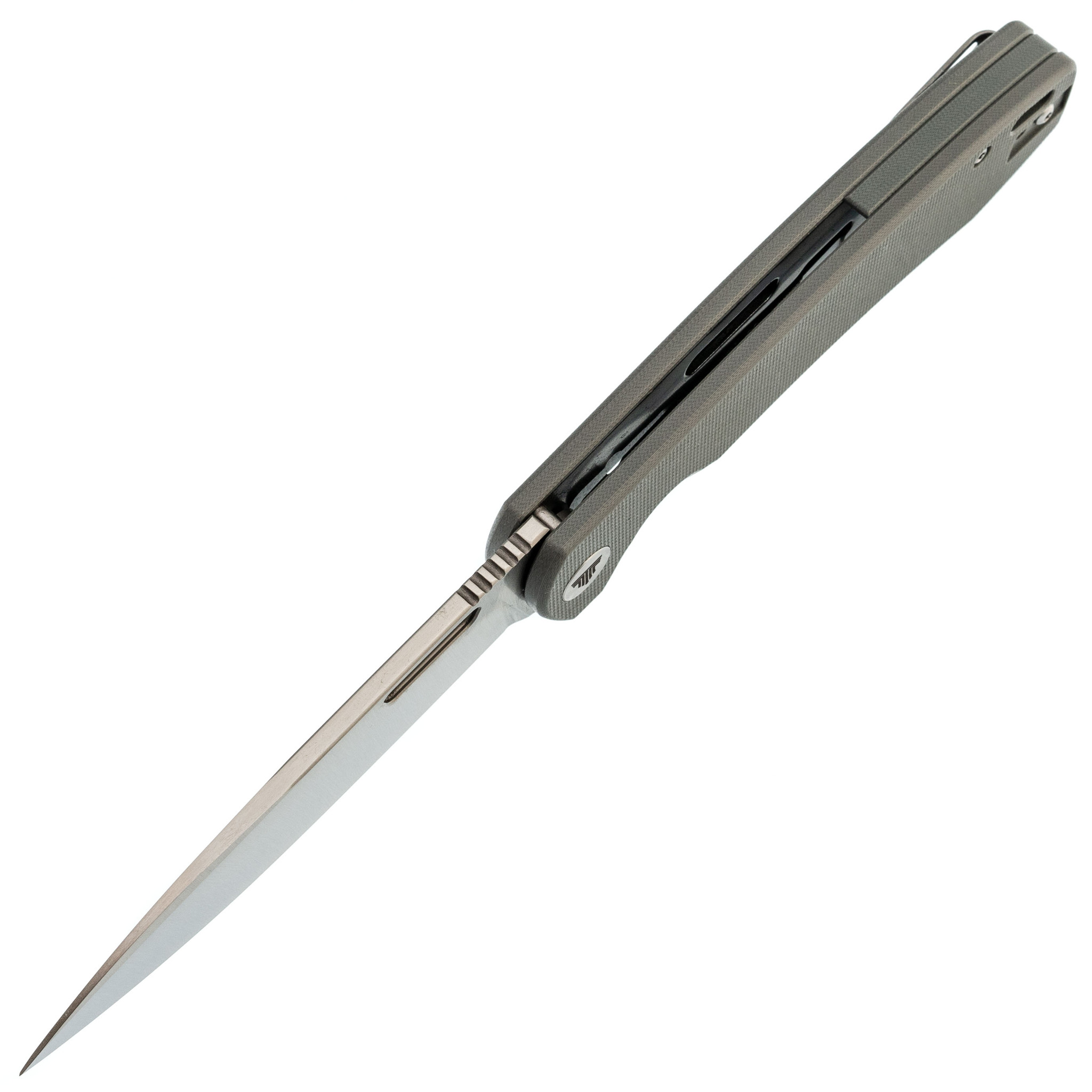 Складной нож Trivisa Columba-03gr, сталь 14C28N, рукоять G10, серый - фото 2