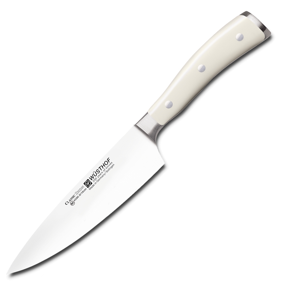 Нож Шефа Ikon Cream White 4596-0/16 WUS, 160 мм нож шефа 2900 292225 250 мм