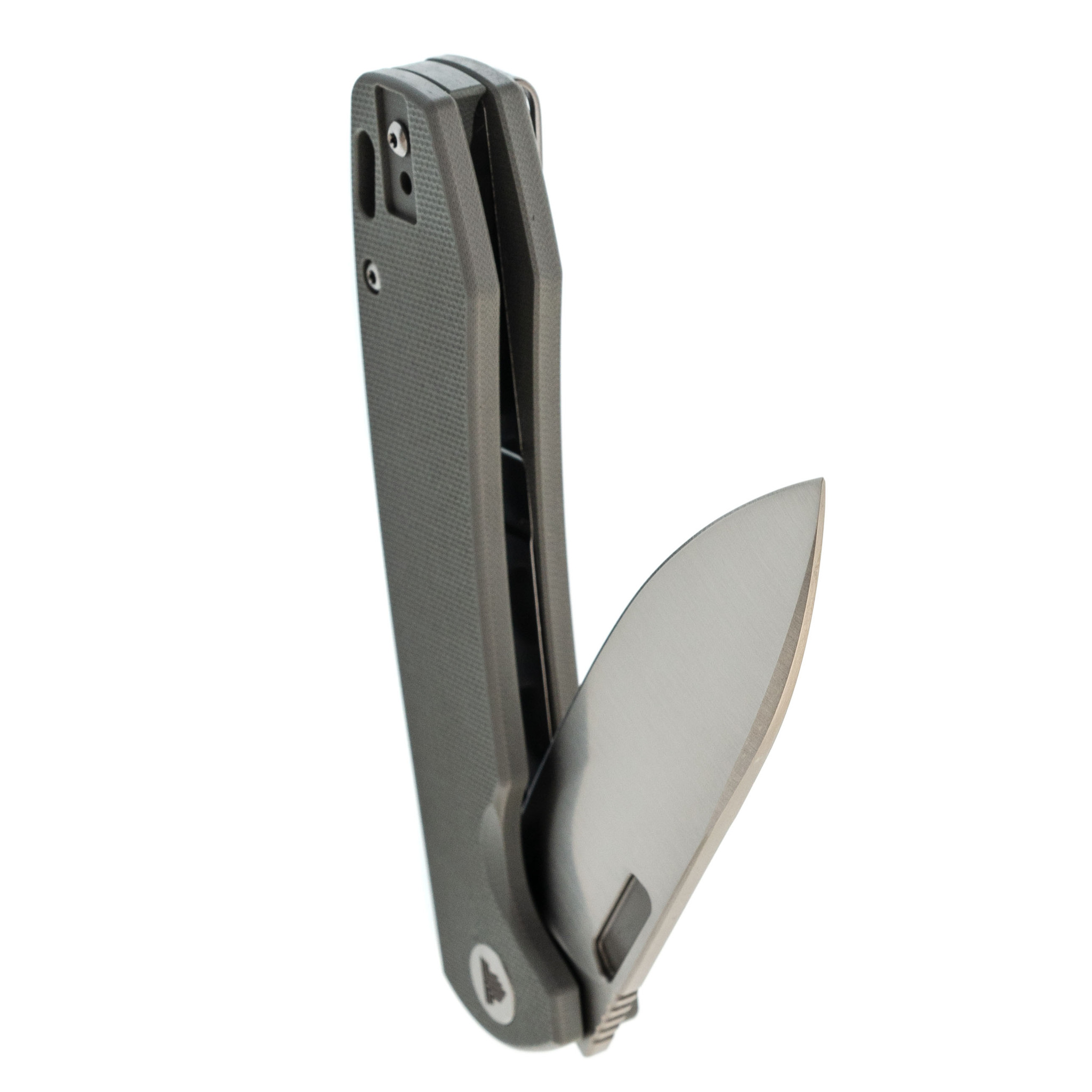 Складной нож Trivisa Columba-03gr, сталь 14C28N, рукоять G10, серый - фото 5