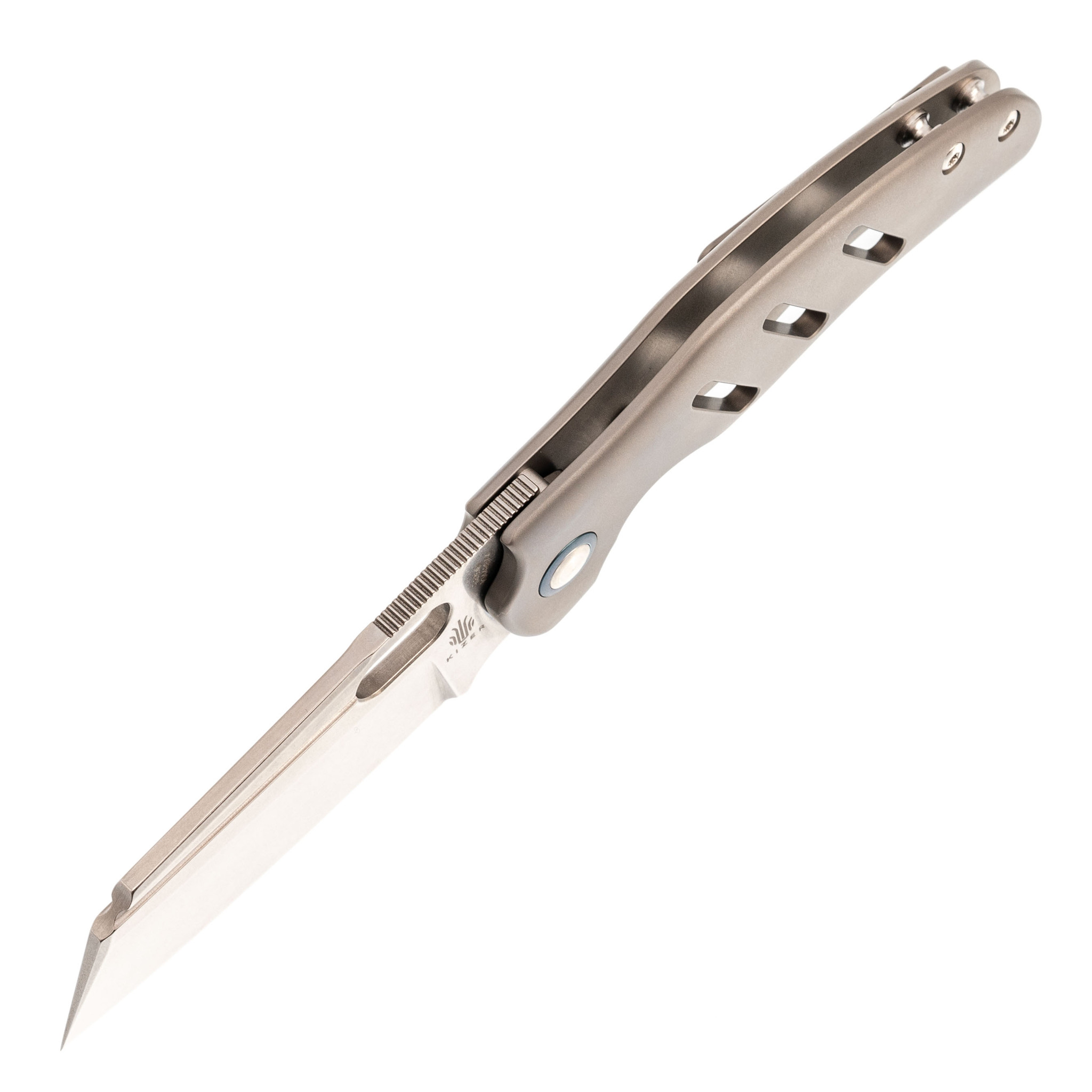 Складной нож Kizer C01C, сталь S35VN, рукоять титан - фото 2