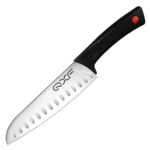 Кухонный нож Сантоку Tuotown R-4357, рукоять пластик