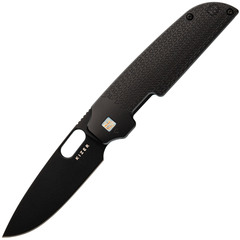 Фото Складной нож Kizer Varatas black сталь S35VN, рукоять Black Titanium