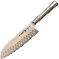 Фото Нож кухонный Сантоку Samura Bamboo SBA-0094/Y, сталь AUS-8