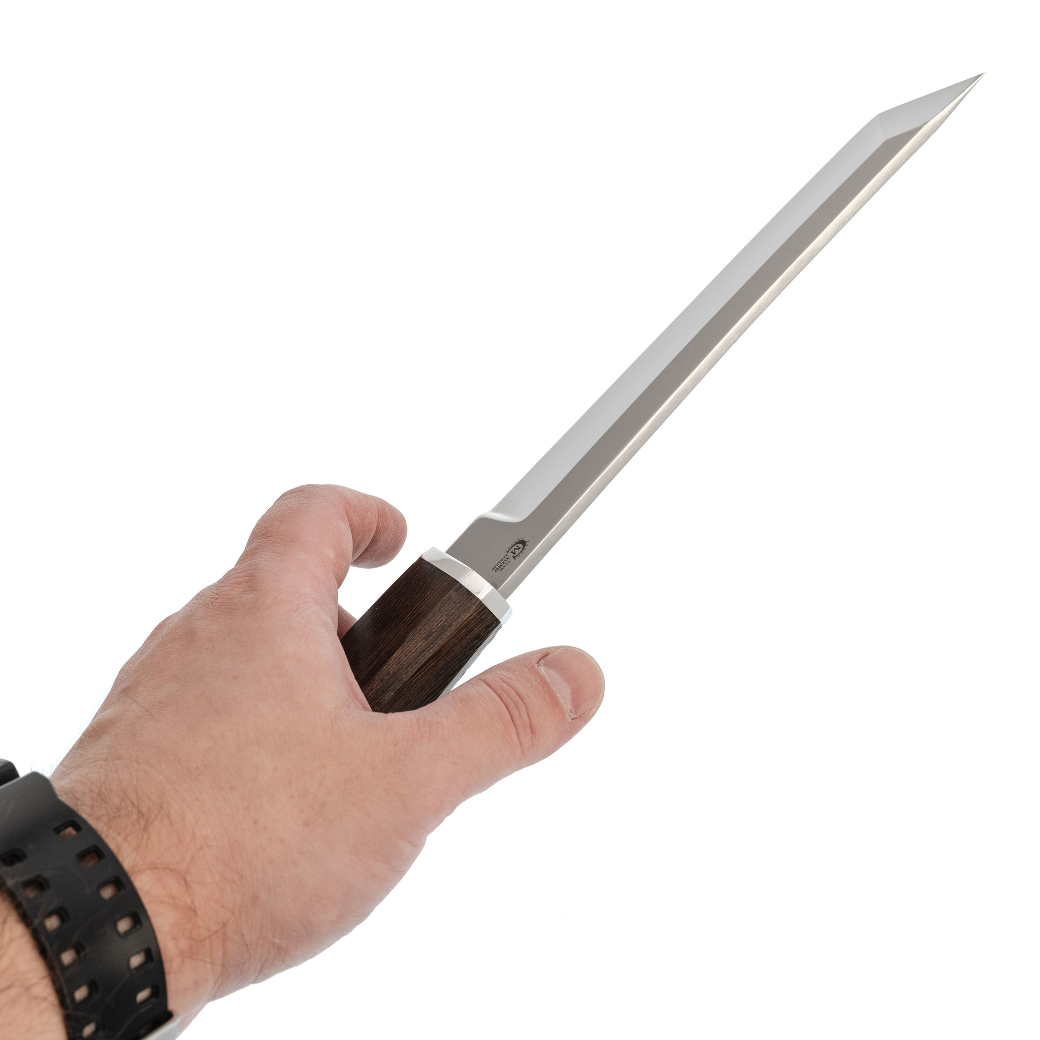Нож Танто, сталь Х12МФ, венге - фото 5