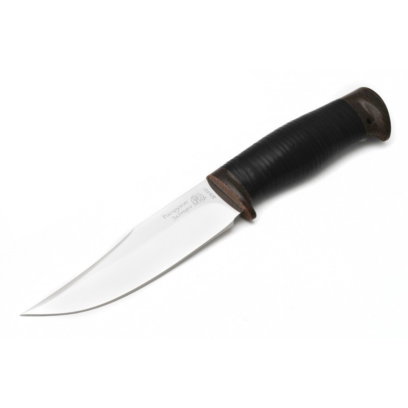 Нож Домбай, сталь 95х18, кожа от Ножиков