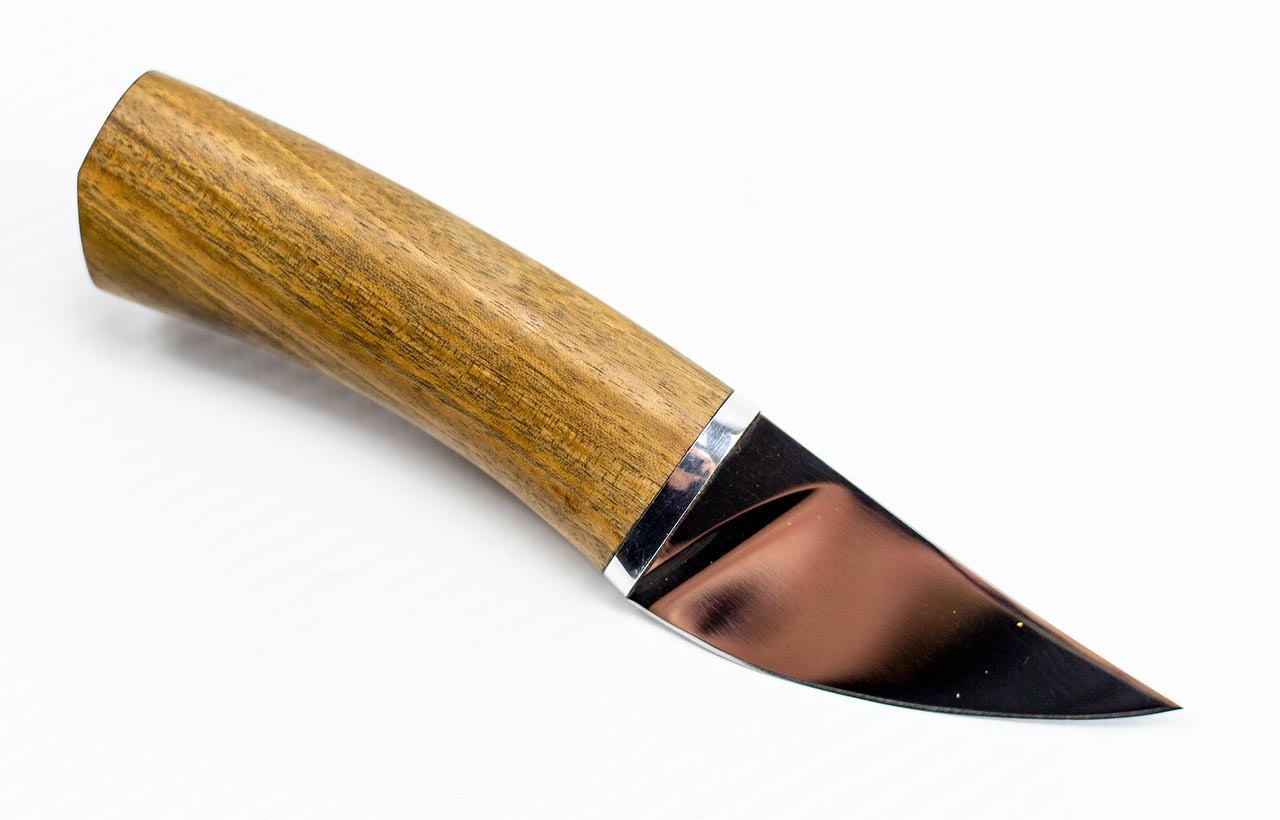 Нож Малыш-2 65Х13, орех - фото 2
