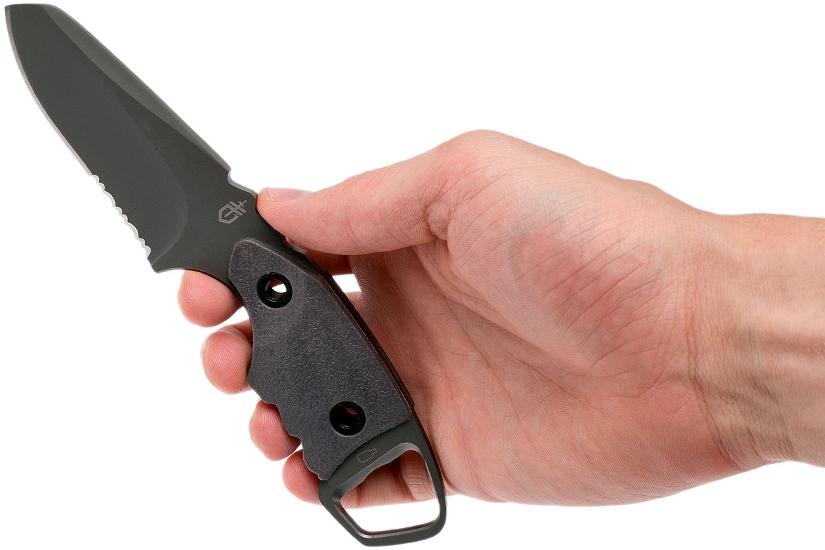 Нож с фиксированным клинком Gerber Epic, сталь 7Cr17MoV, рукоять термопластик GRN - фото 7