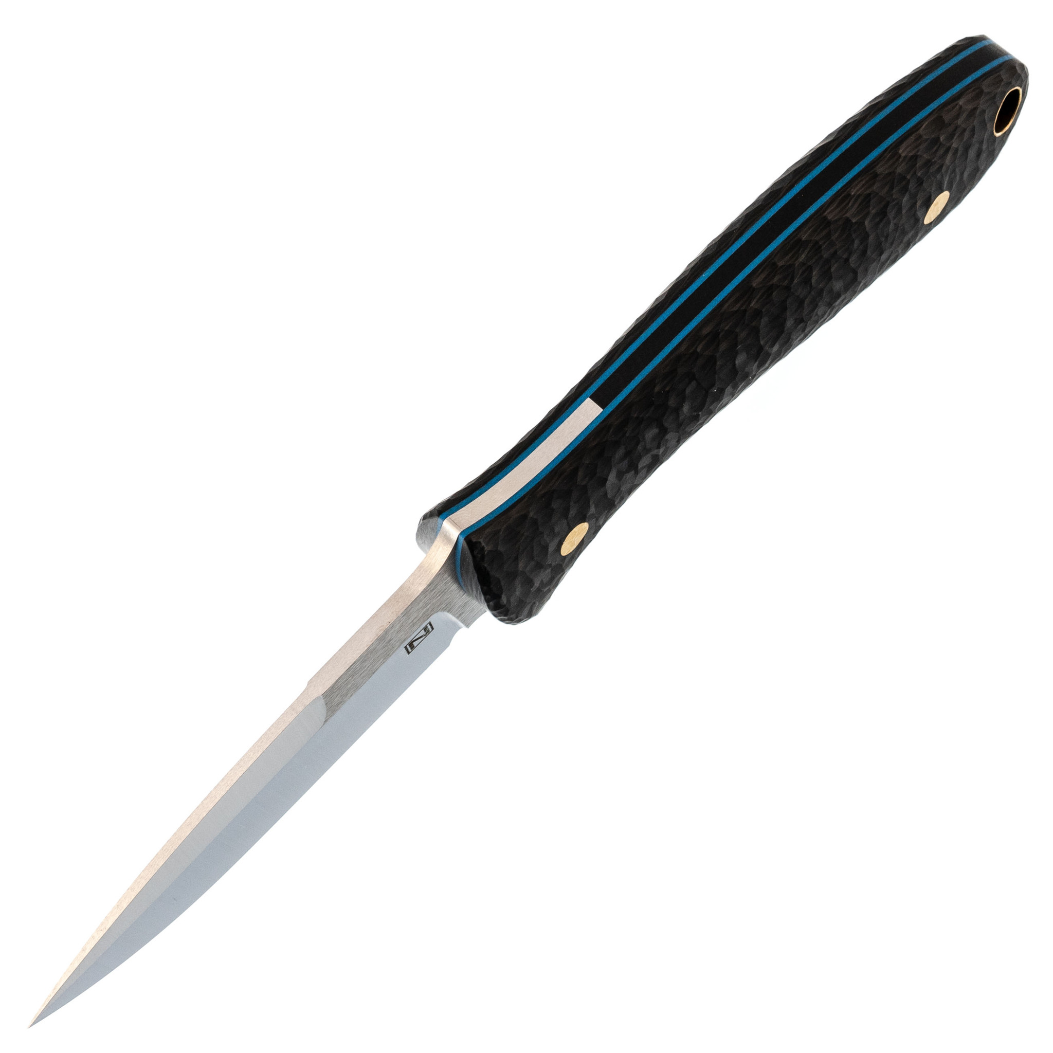 Нож 520, сталь M390, рукоять G10, синий - фото 2