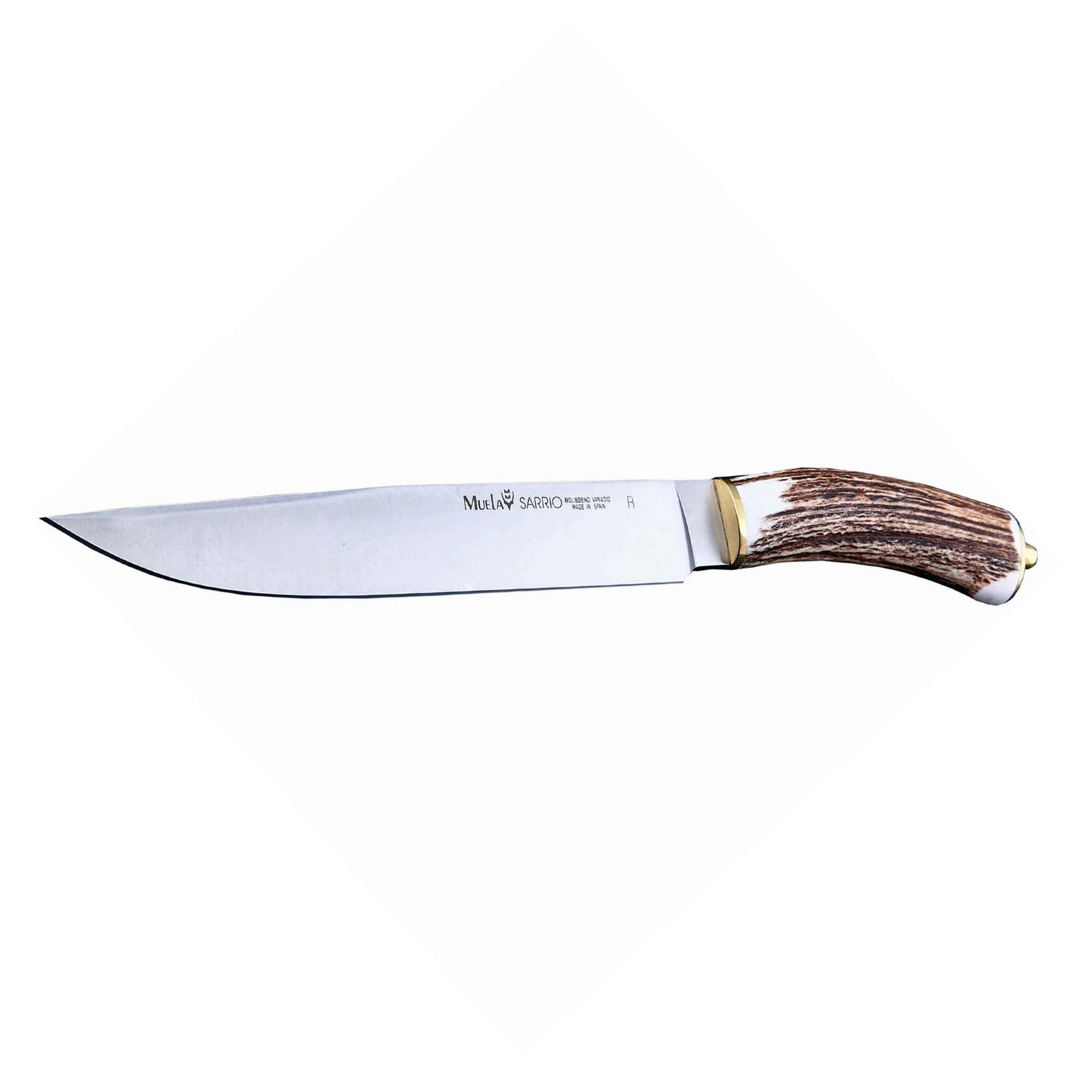 Нож с фиксированным клинком Sarrio, Stag Handle 23.0 см. - фото 3